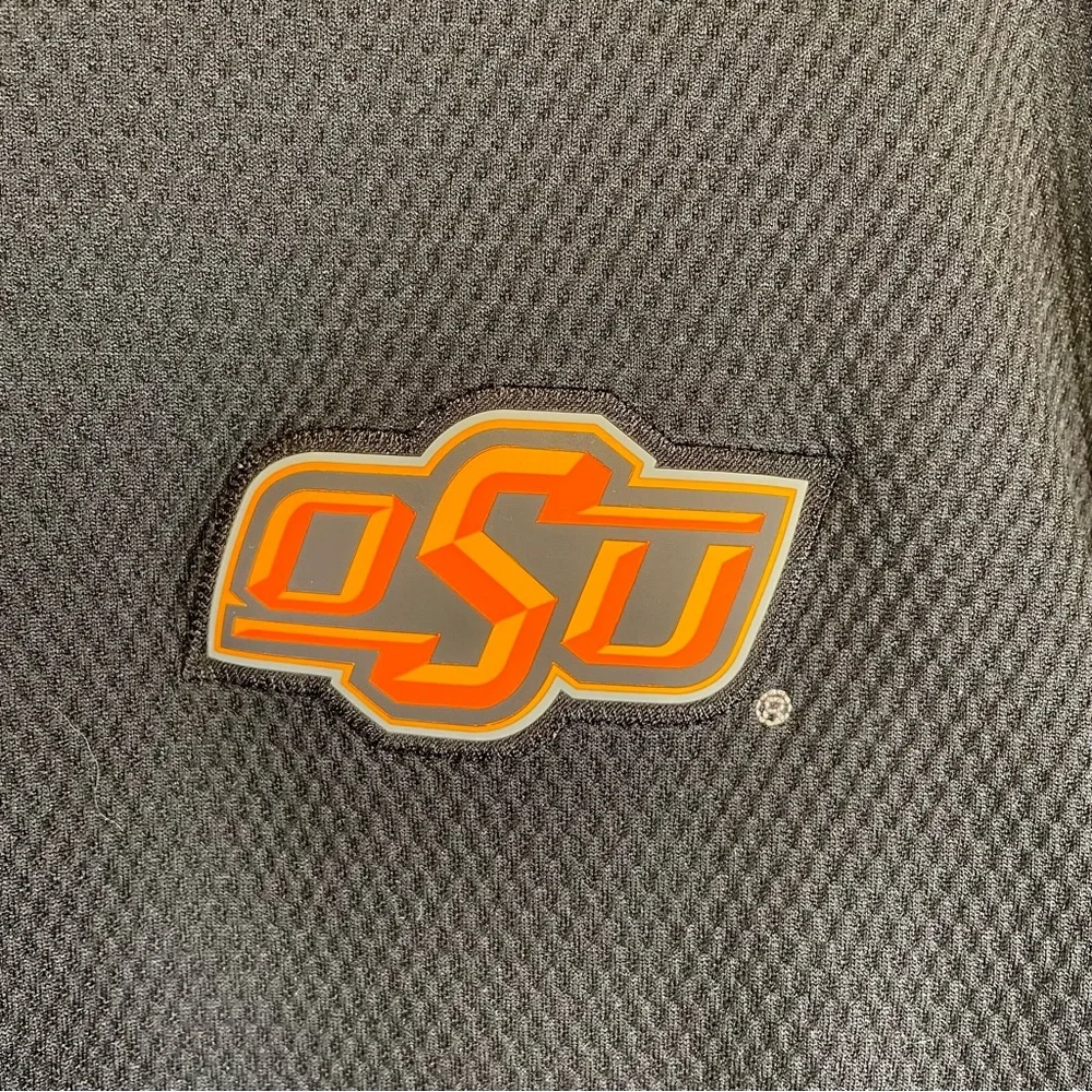 Nike Therma-Fit OSU Sweatshirt Black Crewneck Oklahoma State Size M